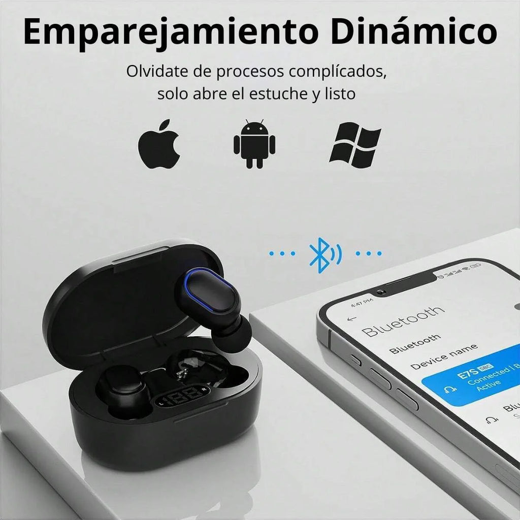 Audifonos Bluetooth con Pantalla Digital