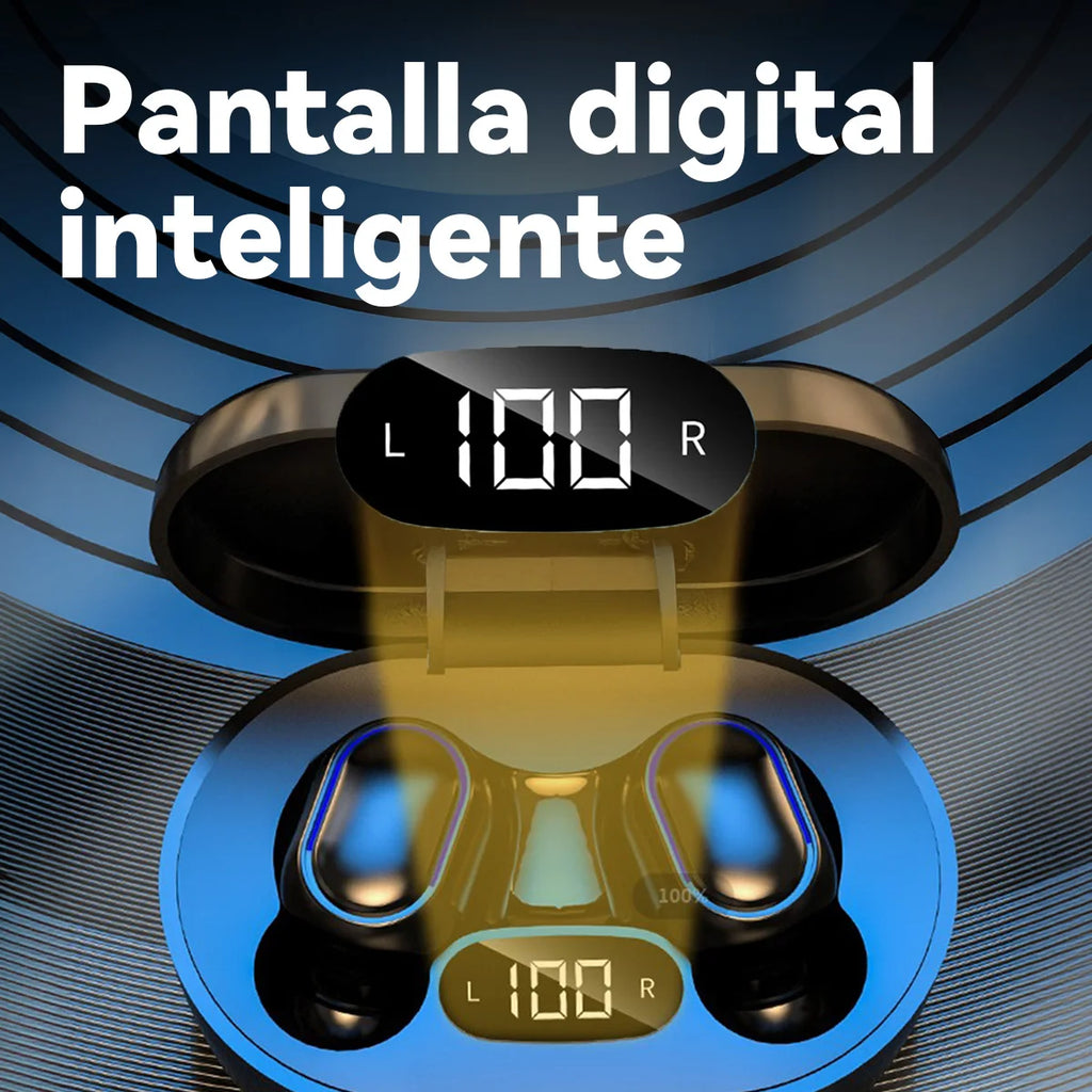 Audifonos Bluetooth con Pantalla Digital