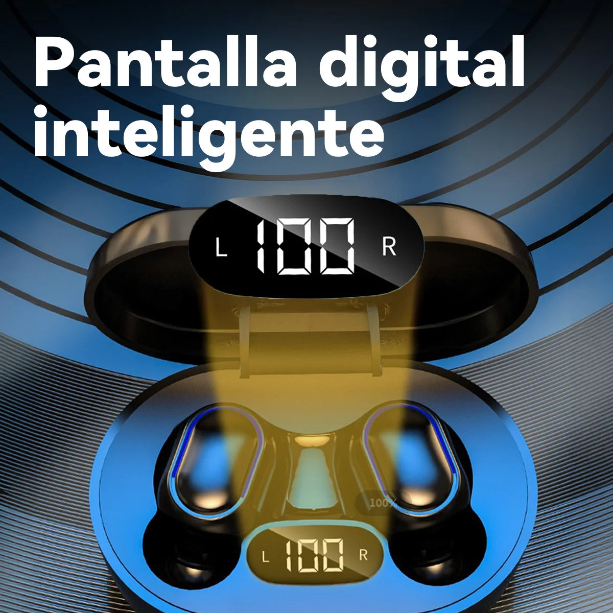 Audifonos Bluetooth con Pantalla Digital