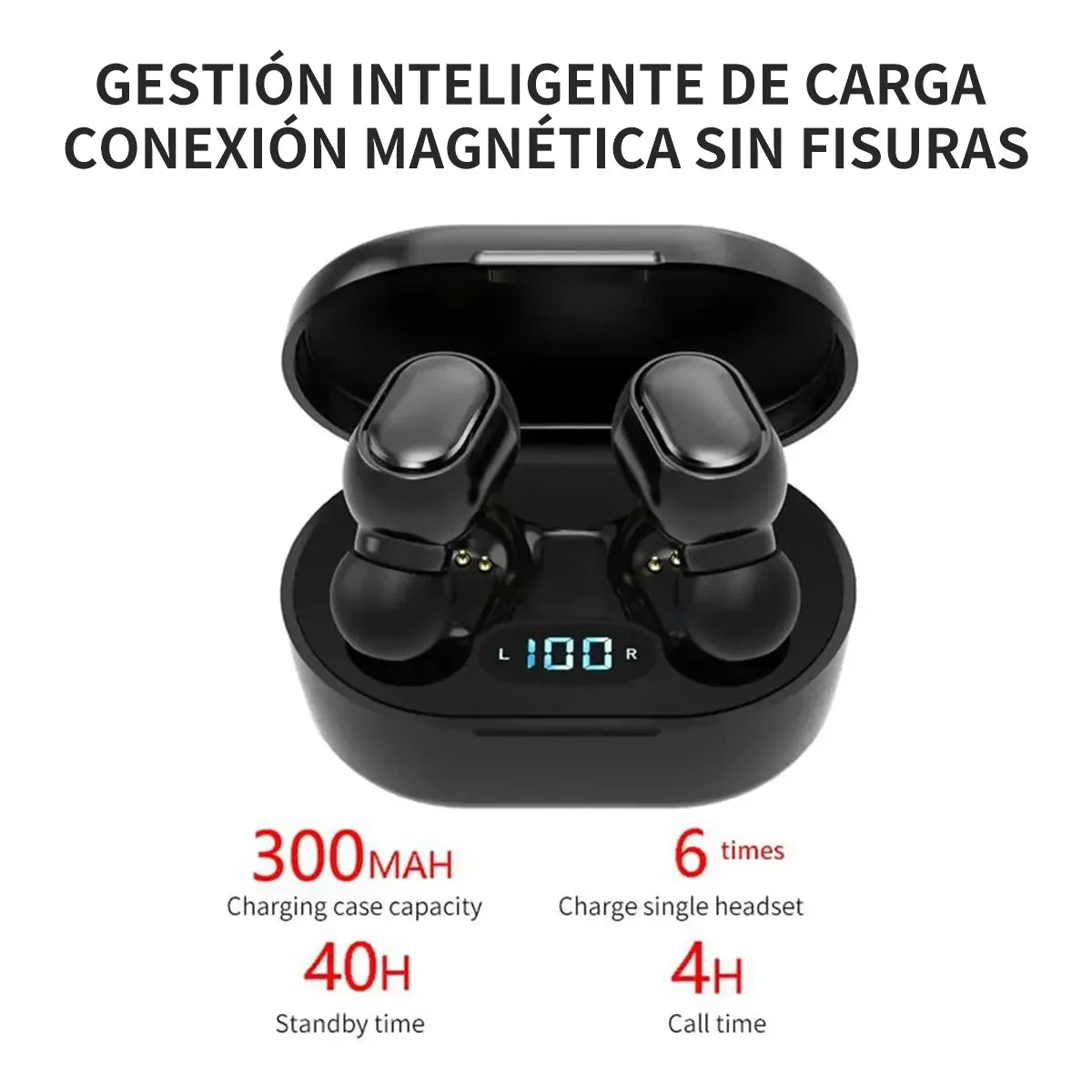 Audifonos Bluetooth con Pantalla Digital
