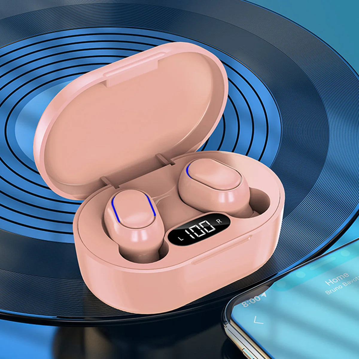 Audifonos Bluetooth con Pantalla Digital